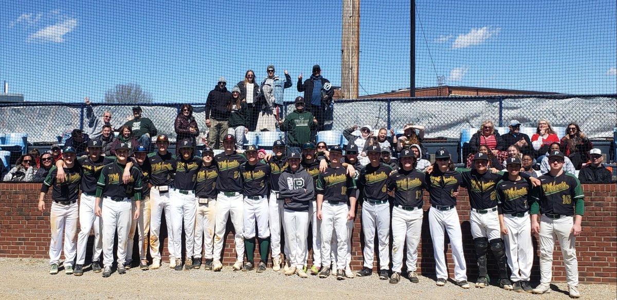 Thank you to our fantastic fans- family members, friends, and students for making the trip down with us! Always so great to see so much green in the stands. Thank you!