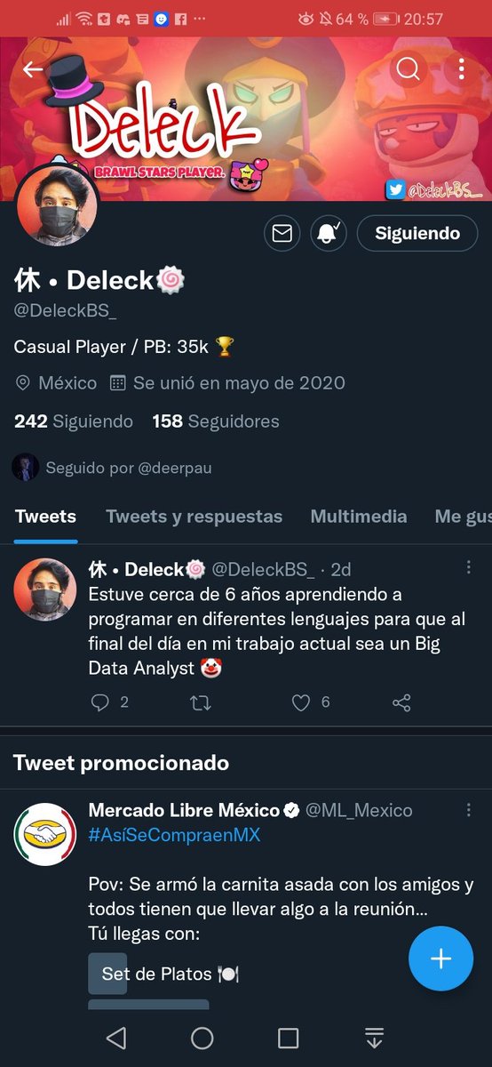 marcus03a5's tweet photo. @deerpau @DeleckBS_ @xJosue_16x @lian_y7 A ver si gano uwu https://t.co/LKzgHGtRFq