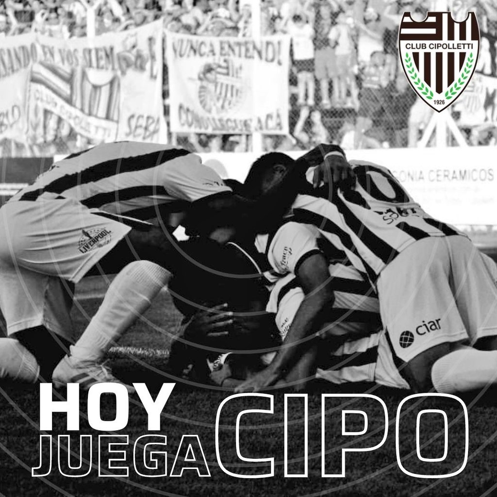 HOY, CIPO! ⚫🤍⚫

18 HORAS • LA VISERA DE CEMENTO