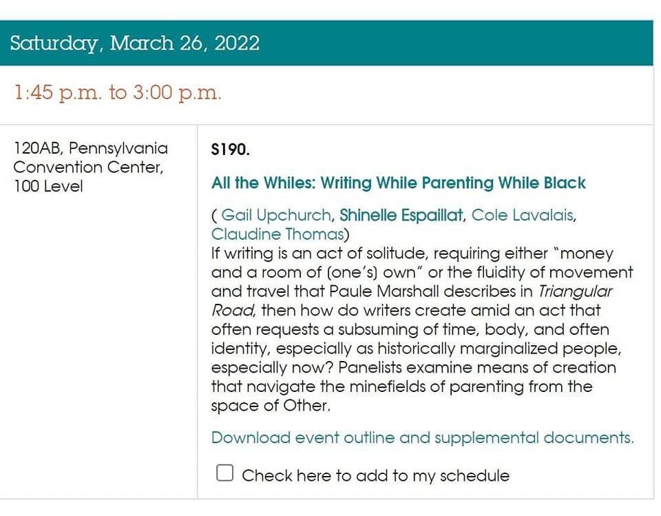 ClaudineWrite's tweet photo. First AWP in the books! It was a pleasure to present and an even greater one to attend https://t.co/m7mUf7lETg
