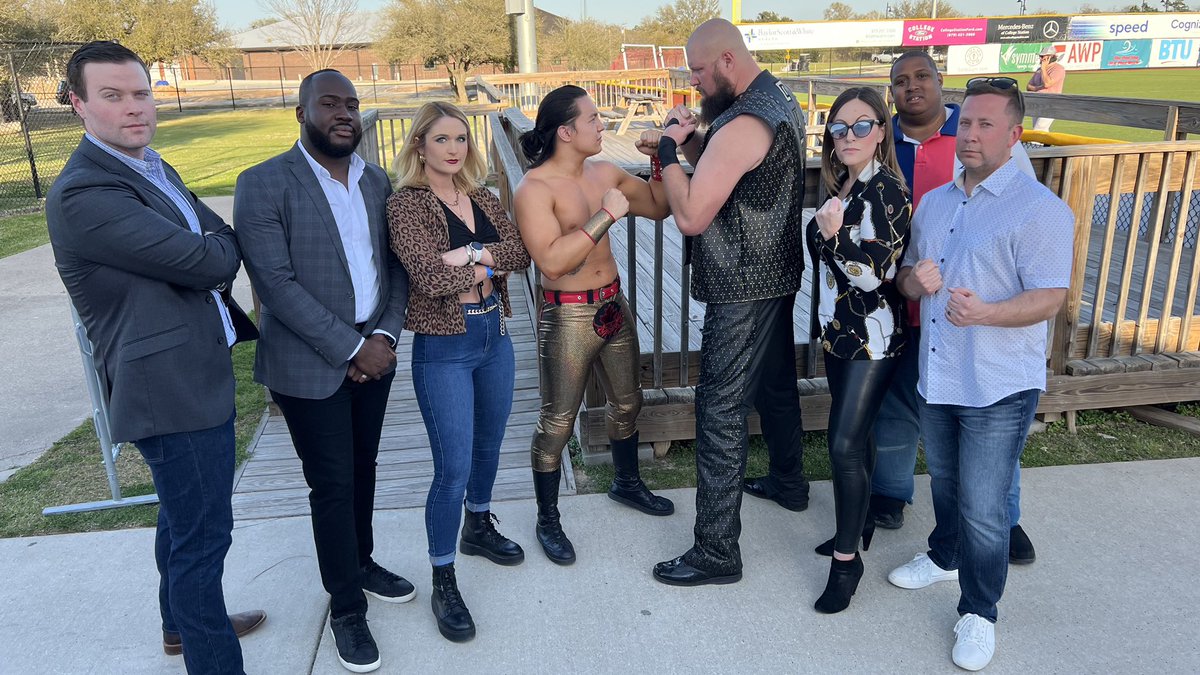 KBTXMax's tweet photo. Had such a dang blast at #FightToUnite benefitting @UnitedWayBV! Thanks to all who contributed and all who came out 🤼♂️ https://t.co/fFWMyAdLSb