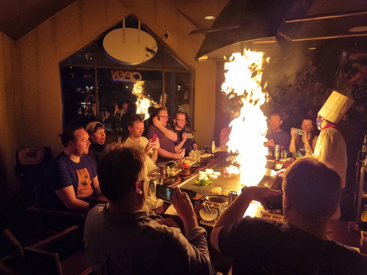 4JStudios's tweet image. Stopped off in Whistler on the way back from #GDC22 for some Team 4J skiing &amp;amp; snowboarding, and some of this!