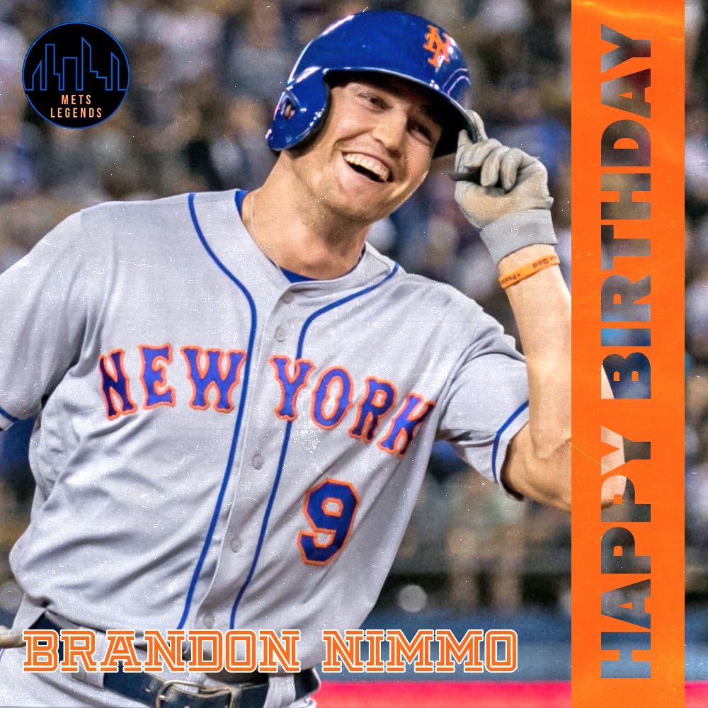 Happy 29th Birthday, Brandon Nimmo!  