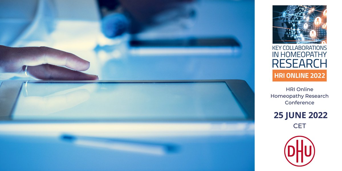 Time is running out to secure the best registration rates for HRI Online 2022! The early bird discount is available until midnight, so book your place quickly to be part of this unique event in the #homeopathy research calendar: HRI2022.org