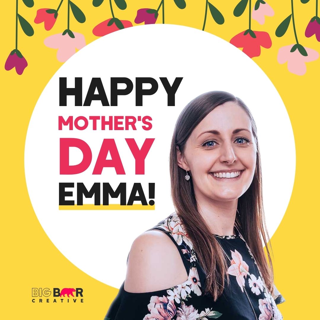 The Big Bear team would love to wish our wonderful leader and design and branding director Emma a very happy Mother's day!

Hope every mother out there gets to celebrate this day, be cherished and loved as they deserve to be.

#bigbearcreative #digitalmarketingagency #mothersday
