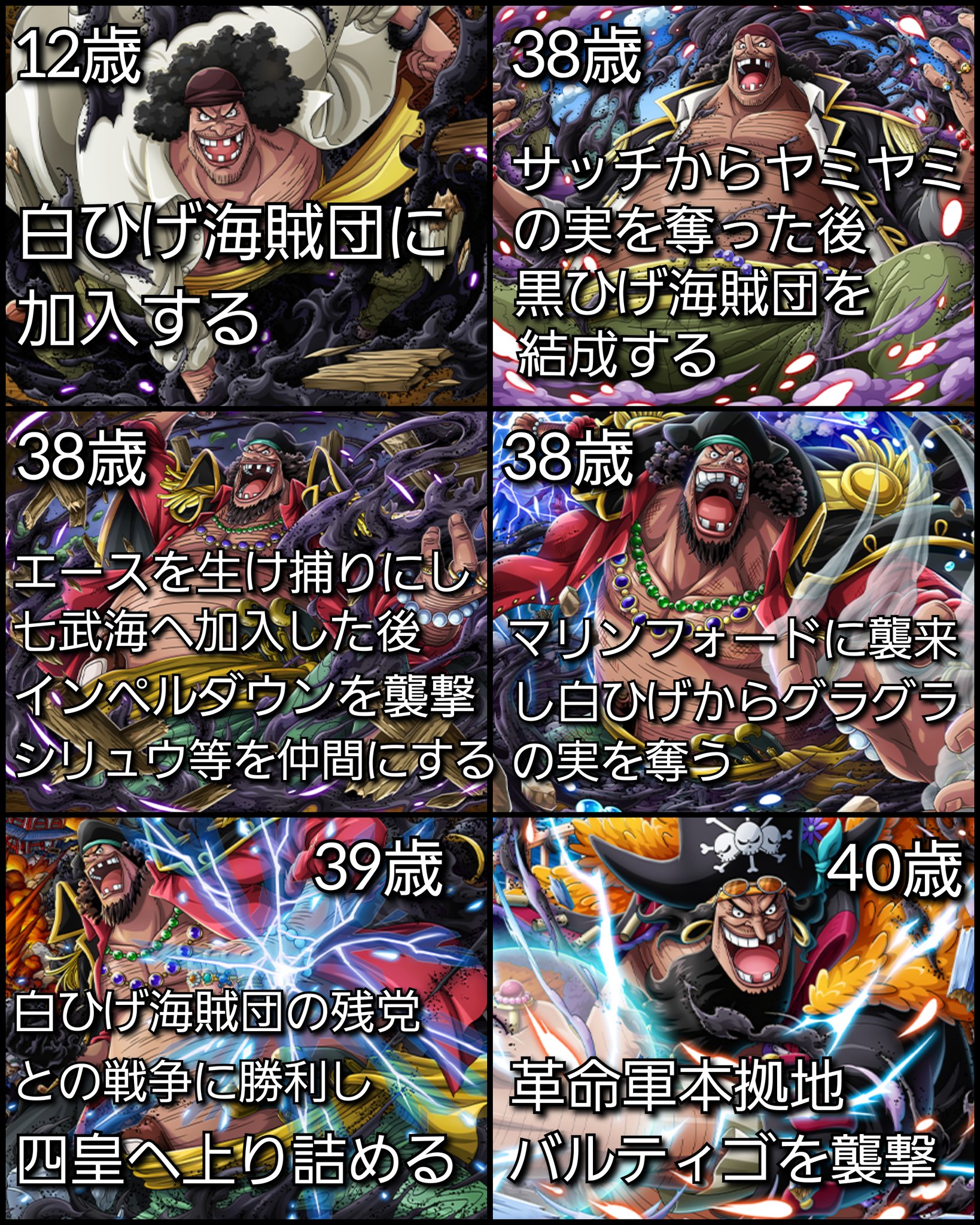 クマドリ ワンピースフィギュア愛好家 ワンピース マーシャル D ティーチの軌跡 Onepiece T Co Wxf6et5cn0 Twitter