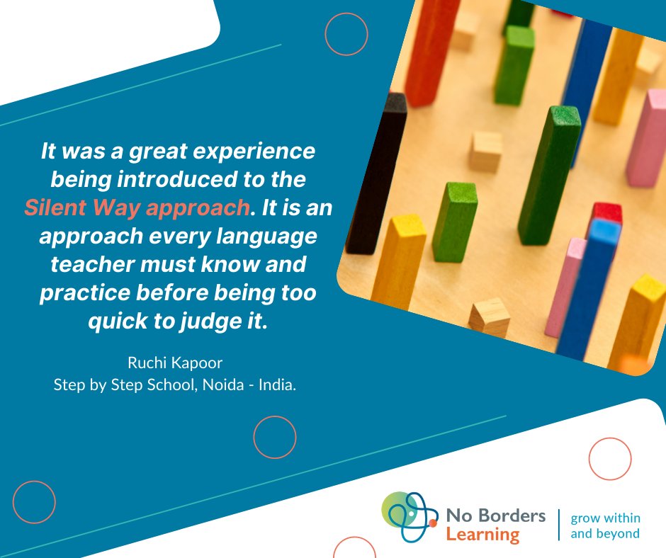 sam_passeport's tweet photo. The Silent Way approach (Gattegno) provides teachers with principles to let students learn and express themselves in a new/foreign language without relying on Listen & Repeat! #silentway #gattegno #FLE #pedagogy #foreignlanguages #pyp #myp #dp #inquirybased #conceptbasedlearning https://t.co/ncmFi7PgKy