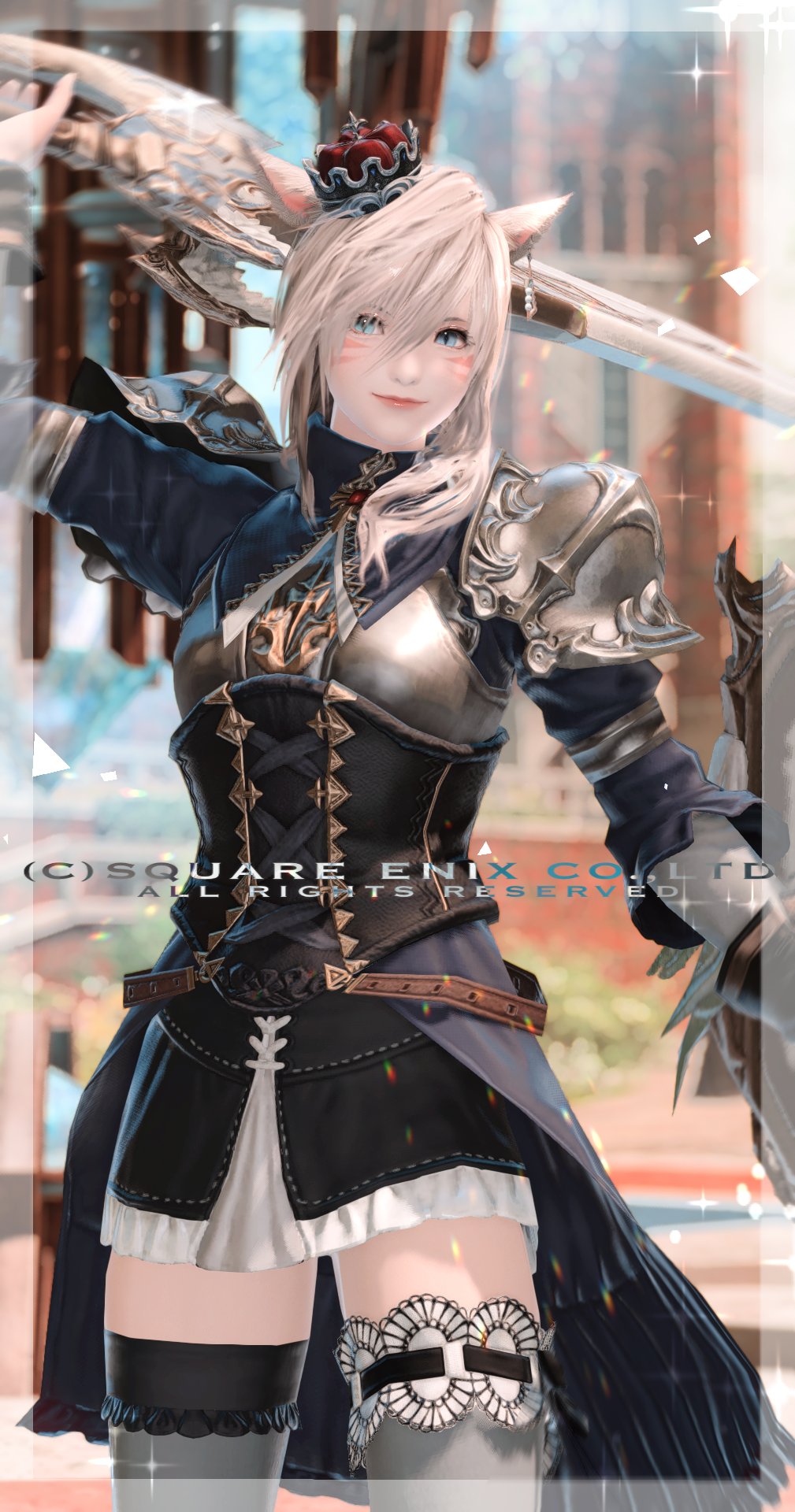 1点限りの激安品！ファイナルファンタジー14 ミコッテ女性 ライトニングがミコッテに！？『ライトニングリターンズ FFXIII