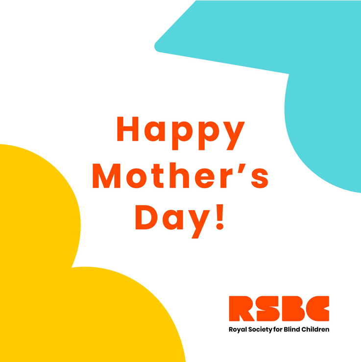 RSBCcharity's tweet photo. Wishing a very happy Mother's Day to all the incredible mothers out there, but particularly those raising blind and partially sighted children and young people 🧡​

Thank you for all that you are and continue to be for everybody around you 👩‍👧‍👦

#mothersday #rsbc #visuallyimpaired https://t.co/PG3BGNXe65