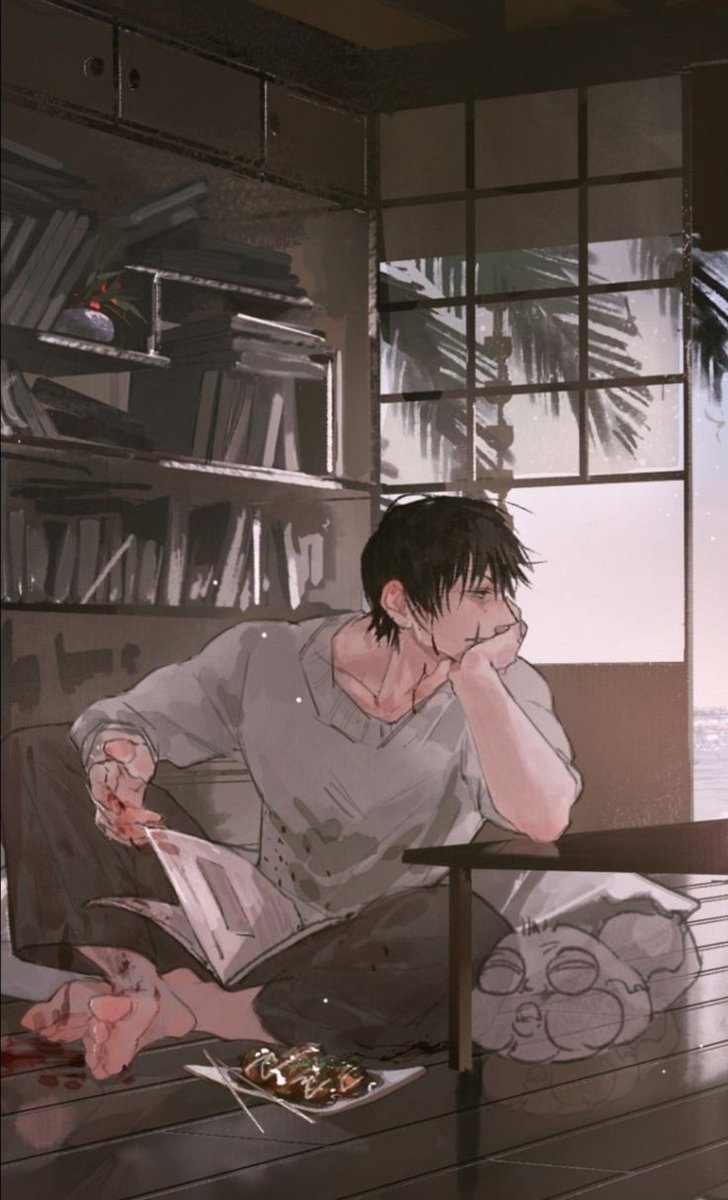 Your JJK daddy is back without the milk.