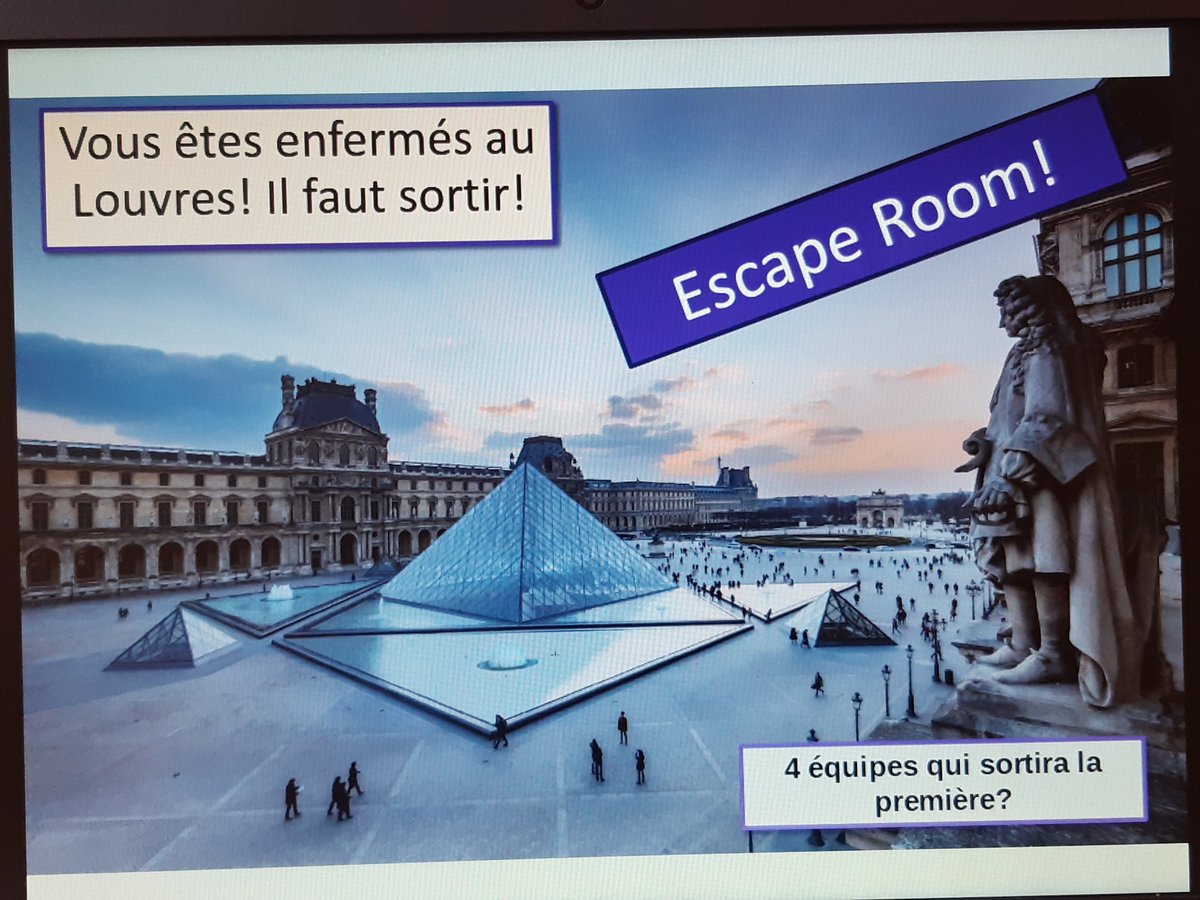 ewsmfl's tweet photo. #FundayFriday round 6: escape room to revise about town and environment. The competition was intense! #teamews #mflmatters https://t.co/2grEwJsPw0