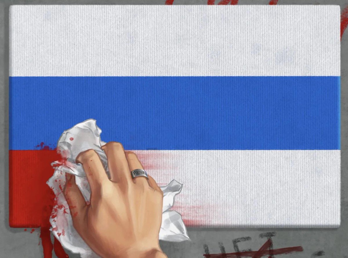 EerikNKross's tweet photo. I really like the new flag of free Russia. Same colors as Finland. Northern. Blood washed off. The World would welcome this flag in mast anywhere. Once the Russians really hoist it in Russia. https://t.co/lsh0T536RW