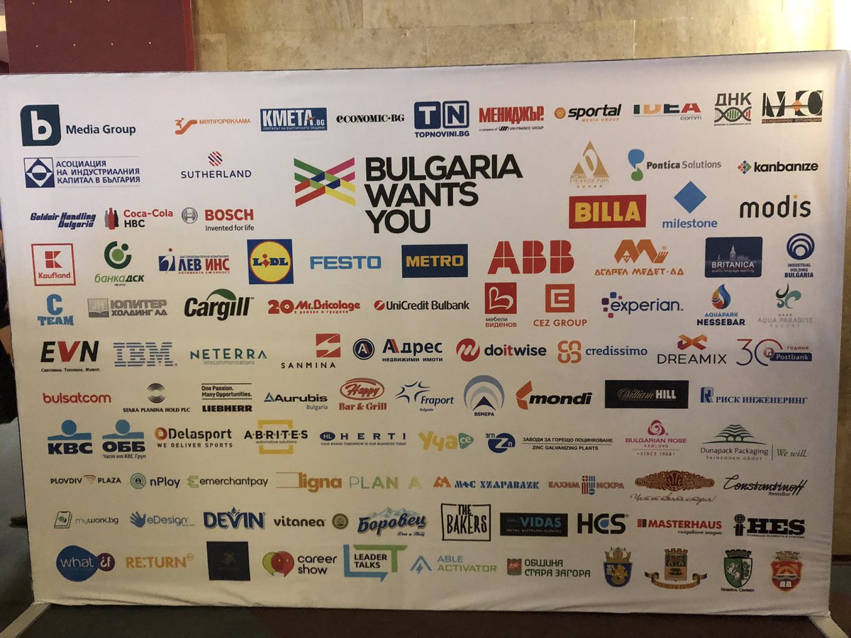 #Bulgaria wants you … in #Plovdiv 

Lots of young people looking for opportunities to stay or return to Bulgaria. It’s a great initiative and I’m happy to see more and more IT companies in the list!