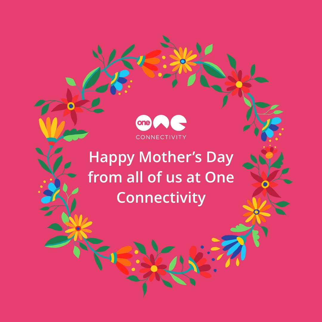 OneConnectivity's tweet photo. We'd like to wish all the amazing mums and carers a very happy Mother's Day from One Connectivity.
We'd especially like to shout out the amazing mums on our team!
#OneConnectivity #HappyMothersDay https://t.co/DRZ33PRrSQ