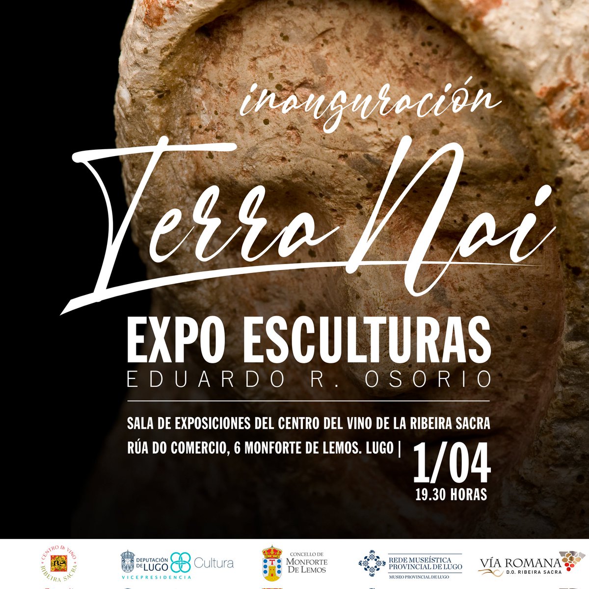 O próximo 1 de abril estaremos na inauguración de "Terra Nai", a exposición da obra do escultor chantadino Eduardo R. Osorio no <a href="/CentroVino/">Centro do Viño</a> da #RibeiraSacra : elespanol.com/quincemil/arti… vía <a href="/Paulaql93/">Paula Quintás López</a> <a href="/quincemil15000/">Quincemil</a> Agardámoste a ti tamén!