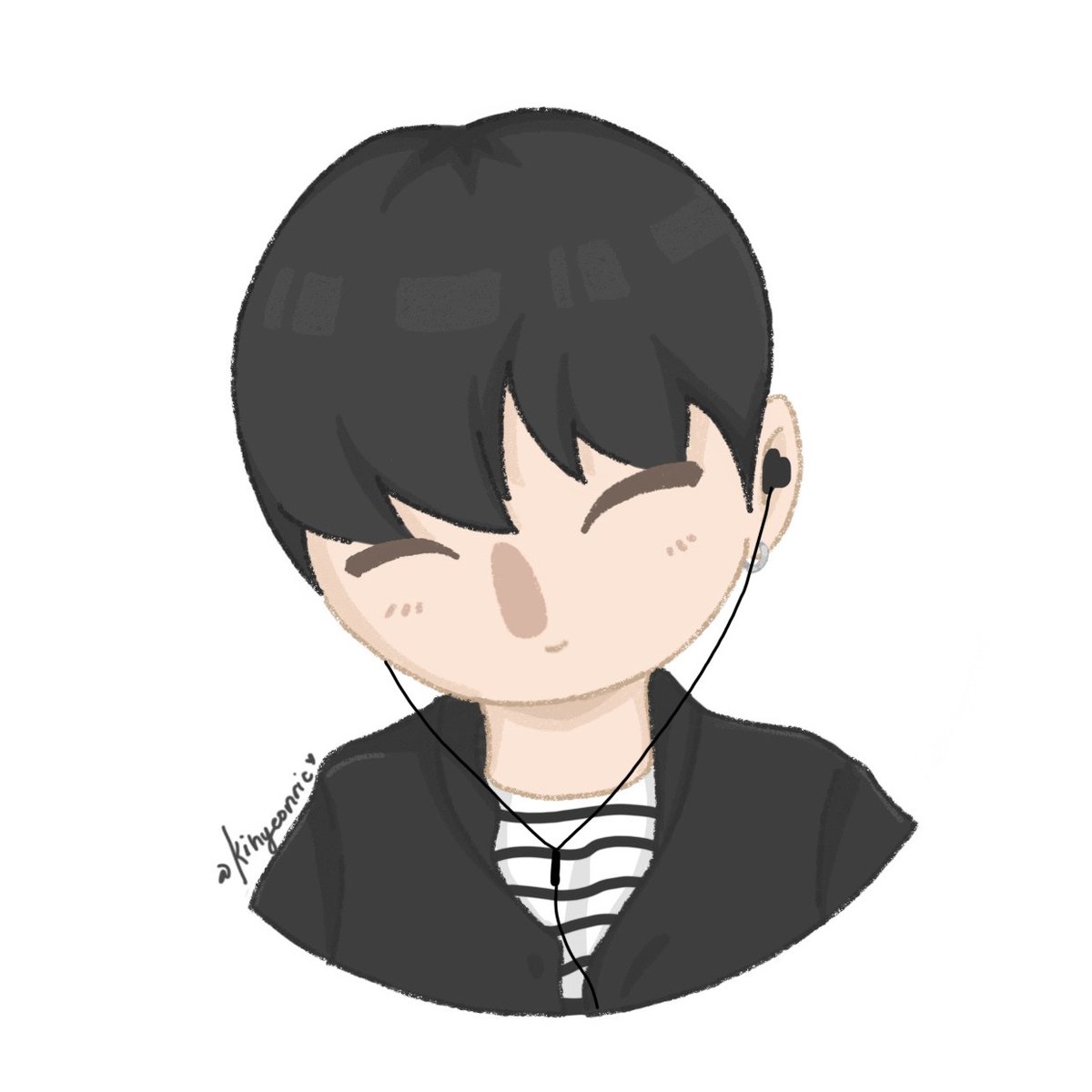 markcedez's tweet photo. since i promised myself na papagawa ako ng art ver once manalo ako ng vce, so here it is ๐ญ cutie soft boy kihyun ๐ฅบthank you as always @kloud_cart ๐ #kloudproof https://t.co/Kw4cv4ngtP