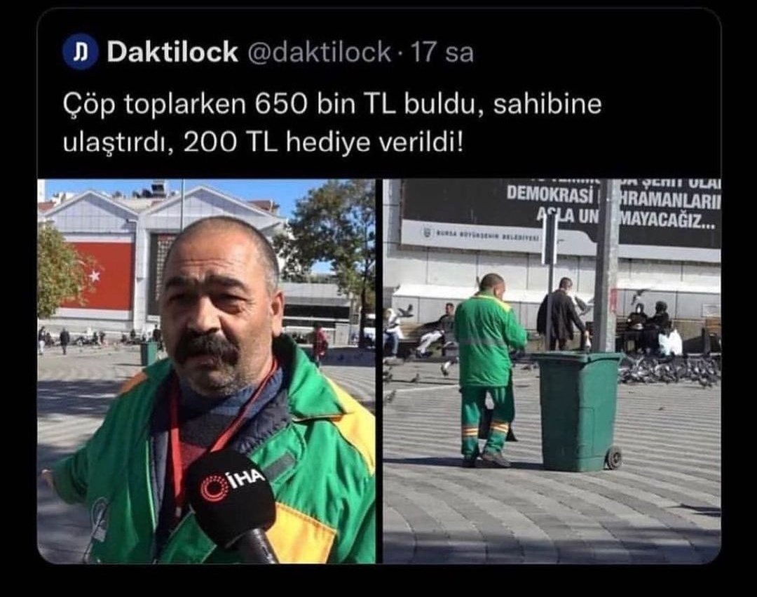 İyi ki üstüne para istememiş'ler vergisi var diye