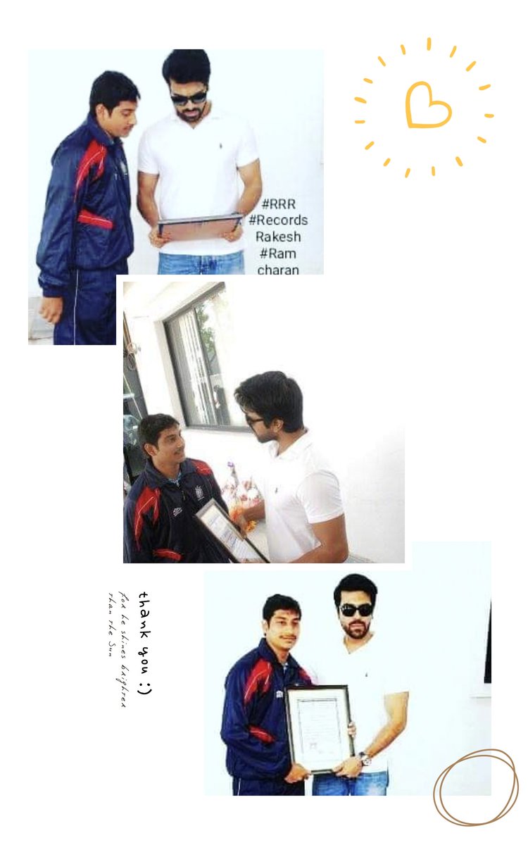 RecordsRakesh's tweet photo. Happy Birthday to one of the nicest people I have ever met. May this year be even more wonderful and blessed.... From Yous Records Rakesh #recordsrakesh #RRR #ramcharanteja #RamCharan #RamCharanBirthdayCelebrations #happybirthday #Bonmonrakesh @alwaysramcharan https://t.co/PfZ2NfN01U