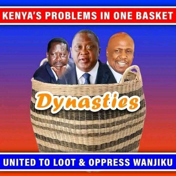Wesley523780912's tweet photo. Time has come for Kenya to get liberated from Stockholm syndrome Thinking that this three families have our interest at their hearts Never #RejectRailaOdinga https://t.co/ACPnwcrH9e#RejectRailaOdinga since:2022-03-27_03:16:59_UTC