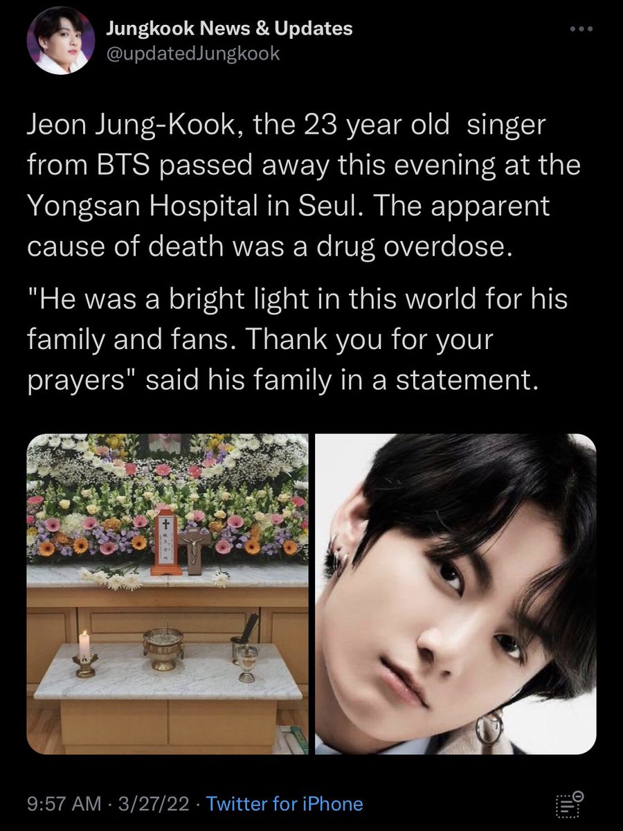 jinglovesjin's tweet photo. @/updatedJungkook -> Block &amp; Report this account. Thank you https://t.co/UhkleqMyG5