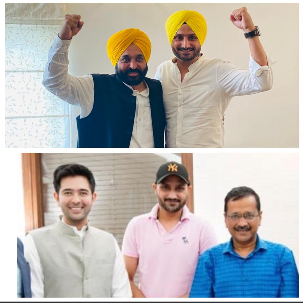 The zeal to serve my state and nation continues with the new role bestowed upon me by Shri @ArvindKejriwal, Shri @BhagwantMann and Shri @raghav_chadha. Very thankful and fully committed to giving my very best always🙏