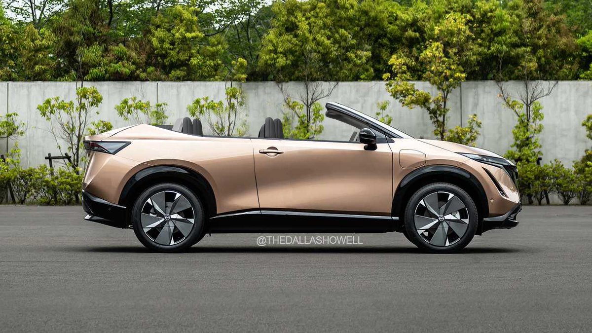thedallashowell's tweet photo. @itskyleconner get ready to own the road. #ariya #crosscabriolet https://t.co/N6v7bQRI4j