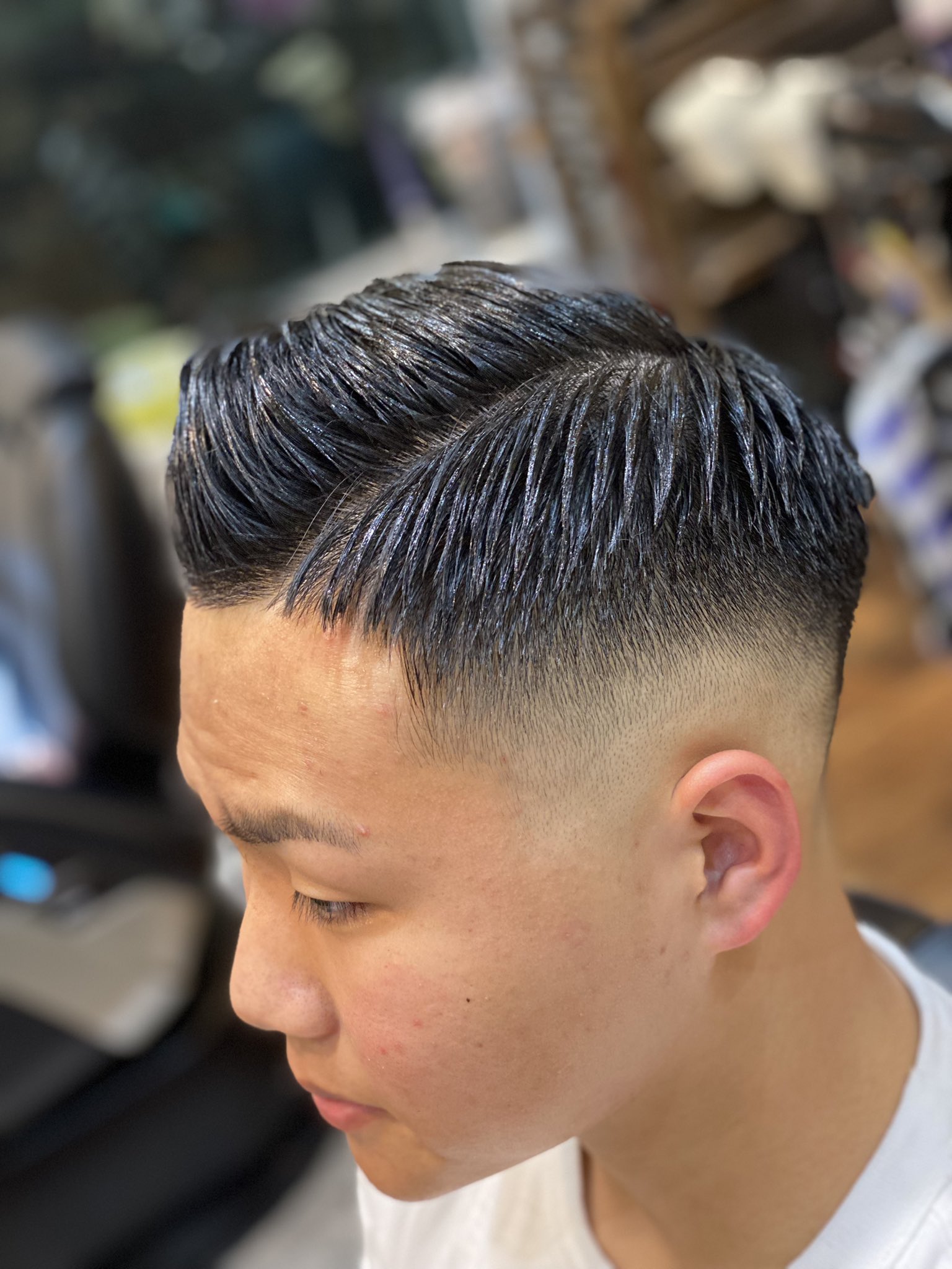 鈴木きよーし Al Twitter スキンフェード 高校生 ハードパートライン おしゃれ七三 床屋 刈り上げ 理容室 理容師 新小岩 バーバー バーバースタイル 葛飾区 東京barbers スキンフェード フェード 高校生 おしゃれ七三 江戸川区 江東区 Barber Undercut