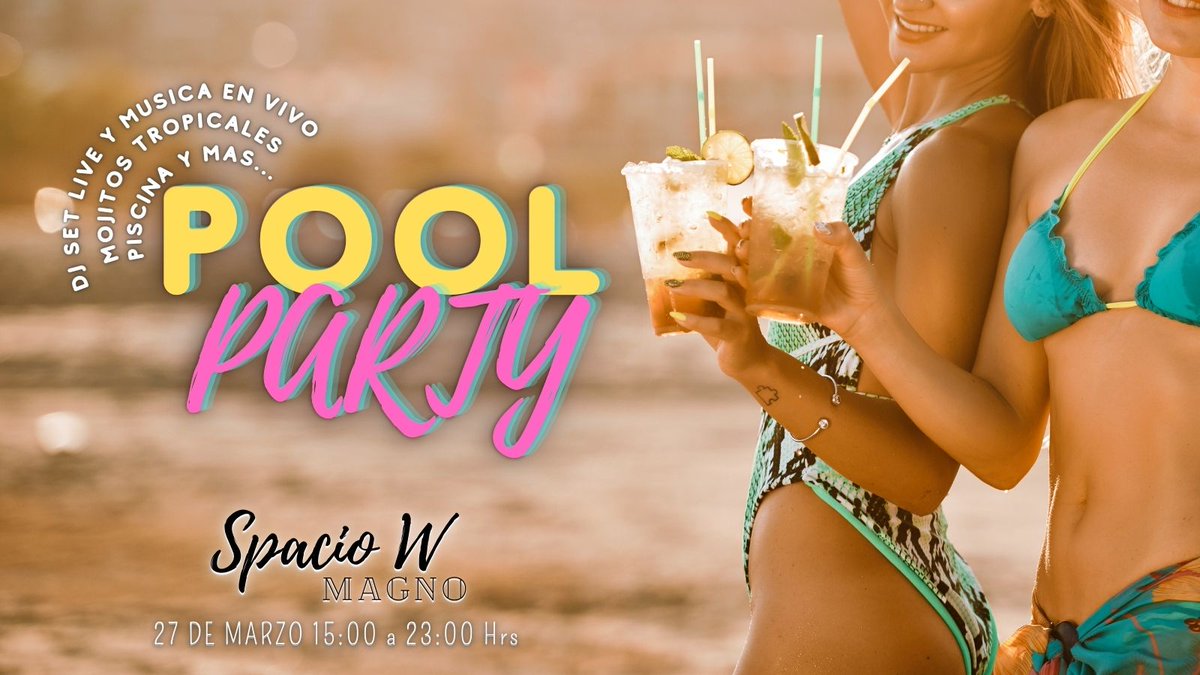 Spacio_W's tweet photo. 🍸 Tarde De Mojitos Tropicales 🍸

🍖🥩Costillas Estilo Sinaloa 🥩🍖
 
           Domingo 27 de Marzo
     #LifestyleSW = #Access450
               15:00 a 23:00 Hrs

   🔥Dj Set Live+Pool+Playroom🔥
Recuerden reservar. Más info al MD. https://t.co/9YItvgrHb3