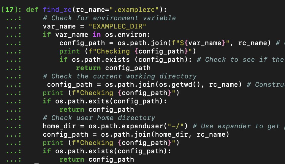 TheAlienPrinx's tweet image. #100DaysOfCode Practice: Using files to configure an application at runtime in #IPython 👨🏾‍💻🐍

#pythonlearning #pythondeveloper #LearnProgramming #DevOps