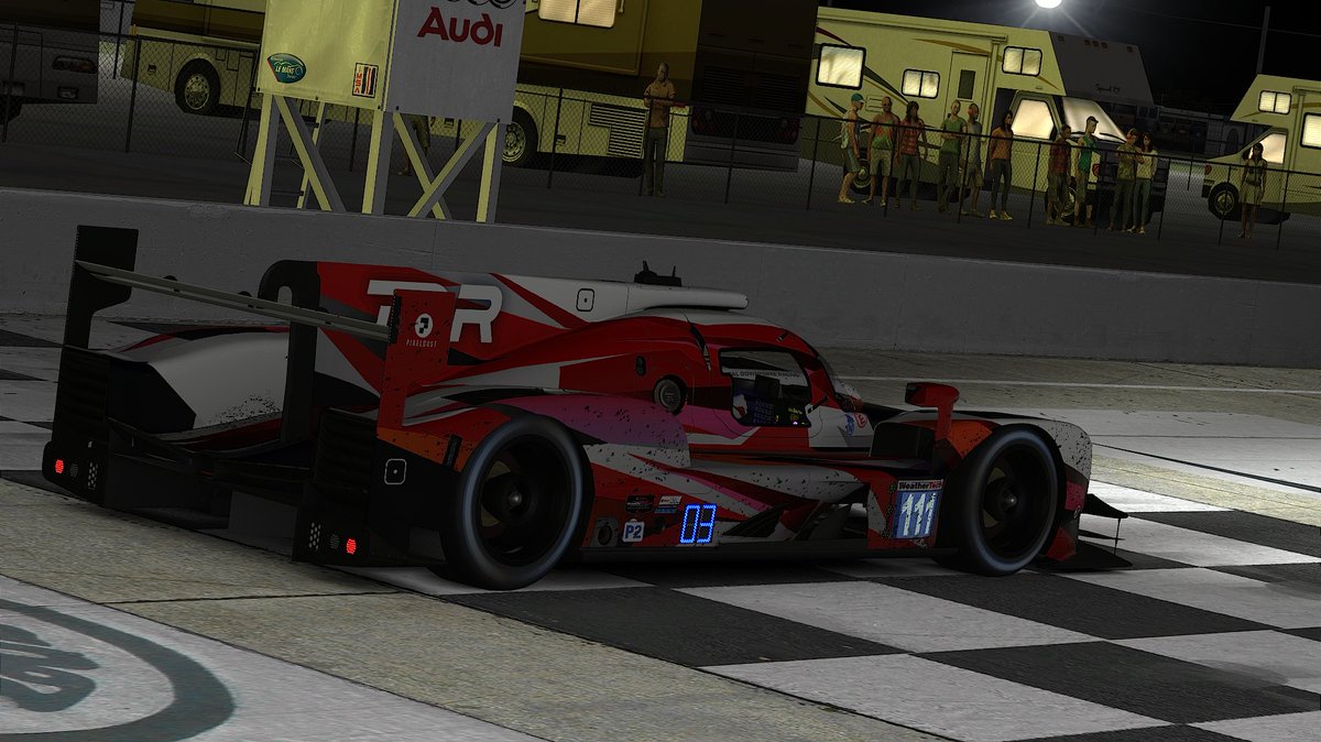 TotalDownforce's tweet image. THAT'S A PODIUM! Mega drive from James, Jeremy and Stephen. Shoutout to Stephen who probably had the fastest average laptime of all LMP2.