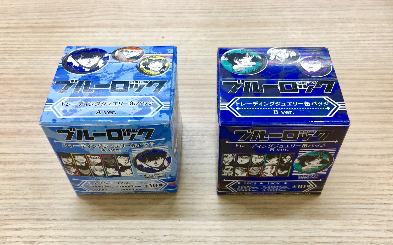 ブルーロック トレーディングジュエリー缶バッジ A Ver. B Ver. ブルーロック トレーディングジュエリー缶バッジ Dress up ver