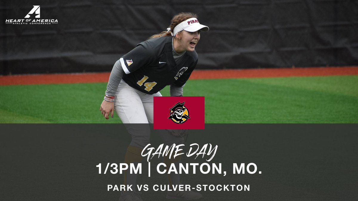 🥎, The Pirates venture out to Canton, Mo. for a pair of games against Culver-Stockton College! First game begins at 1pm! Watch➡️heartconferencenetwork.com/cs/