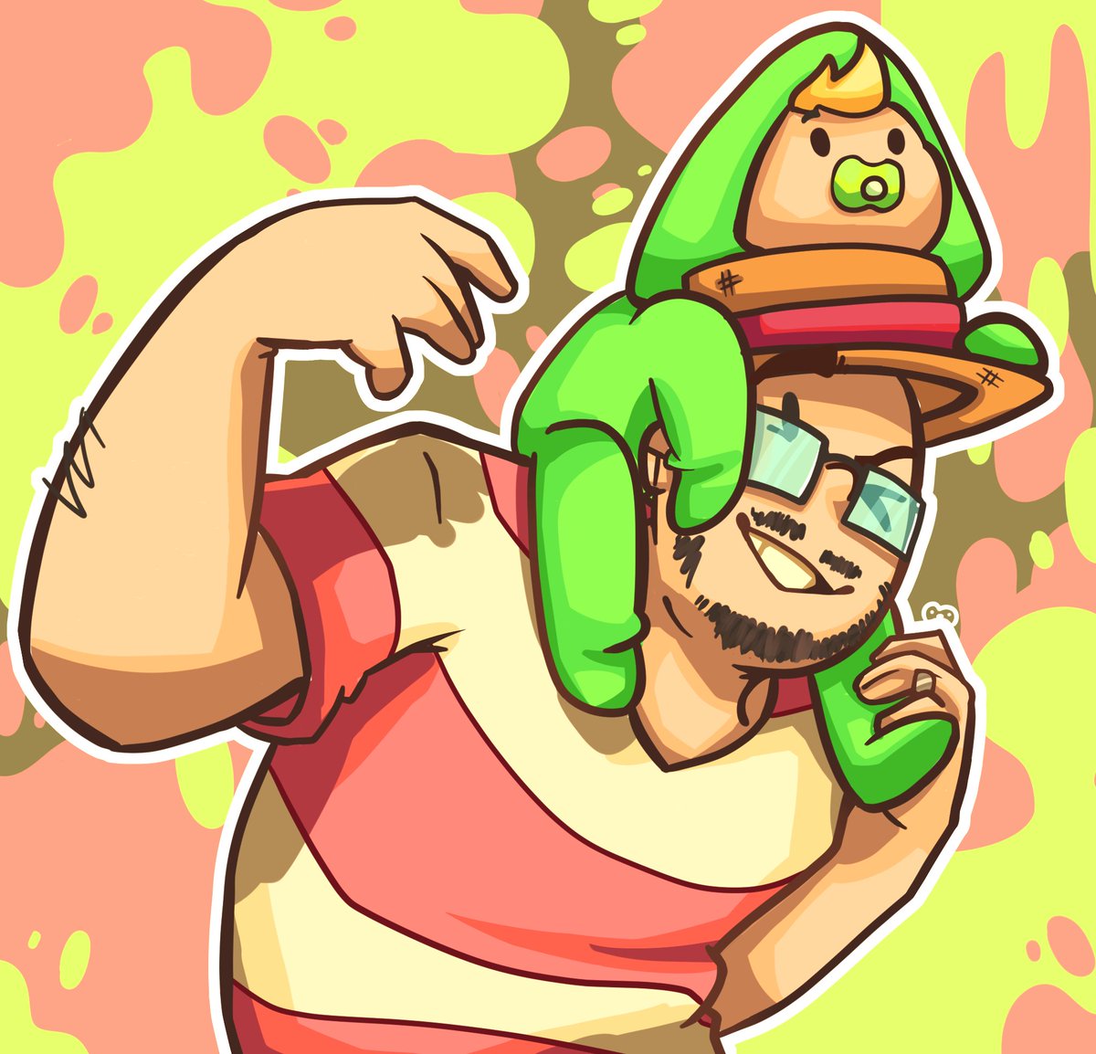 Kartoffels4lat's tweet image. Like father Like son!

@Gabriel_Prevost