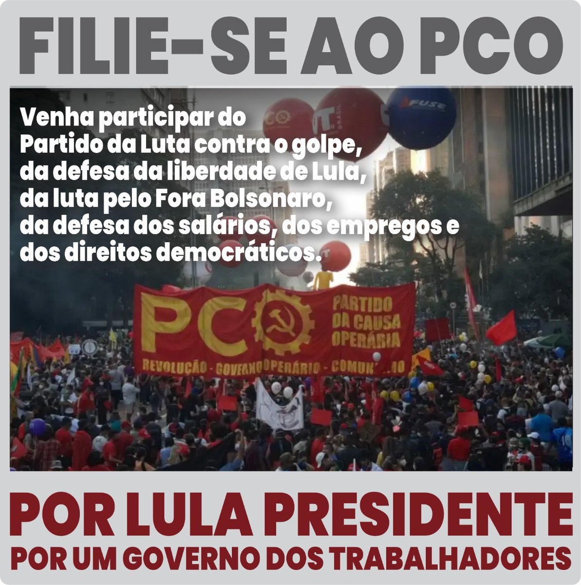 🖤 Do luto a luta ❤️ ✊🏽
🚩Por um governo dos trabalhadores🚩
#ForaBolsonaroETodosOsGolpistas
#LulaPresidente