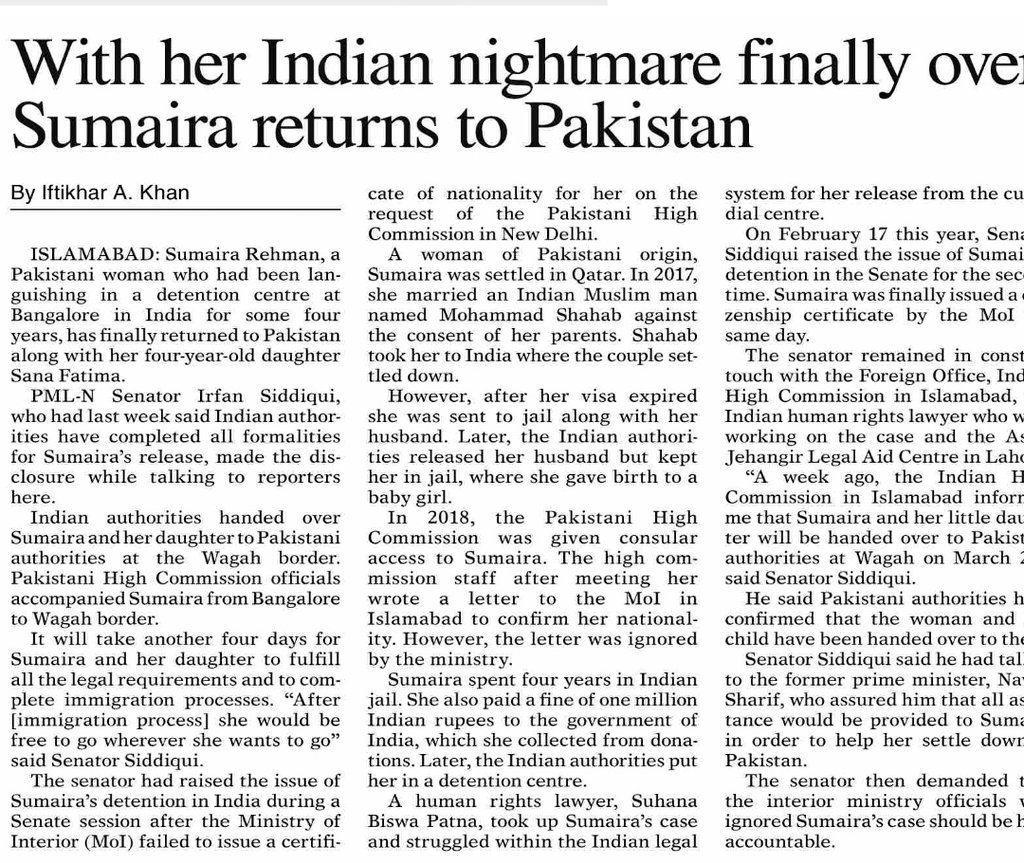 occupiedbypak's tweet photo. This is half justice, #India should punish the monster who made life of #Sumaira a hell. https://t.co/b2TA4Uog17