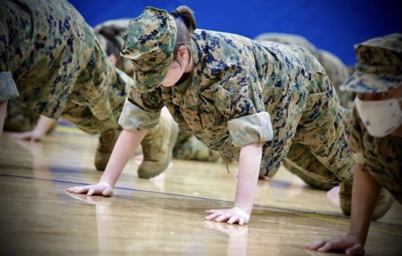 scsdoh's tweet photo. Inspection Day at SHS for our MJROTC students. The SCSD is proud to provide this program. Another example of a District with #MoreToOffer
By understanding the Marine Corps - core values of Honor, Courage, and Commitment, our MJROTC cadets become better citizens. 💙💛 https://t.co/7fl3Pb6gTn