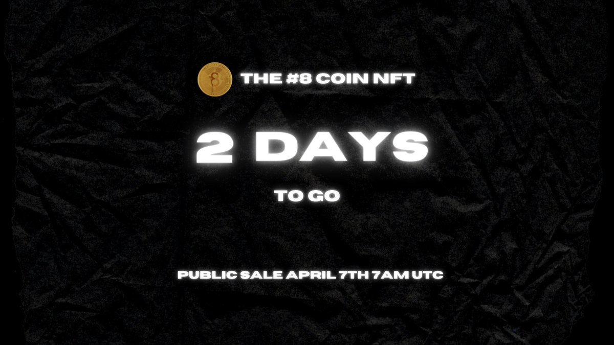 The #8 Club | PUBLIC SALE IS LIVE! tweet media