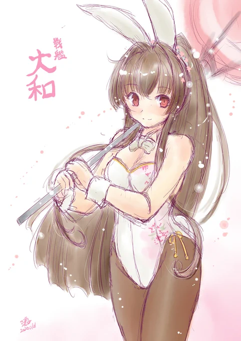 艦これで桜といえば大和さんのイメージよね
#さくらの日 
#艦これ 