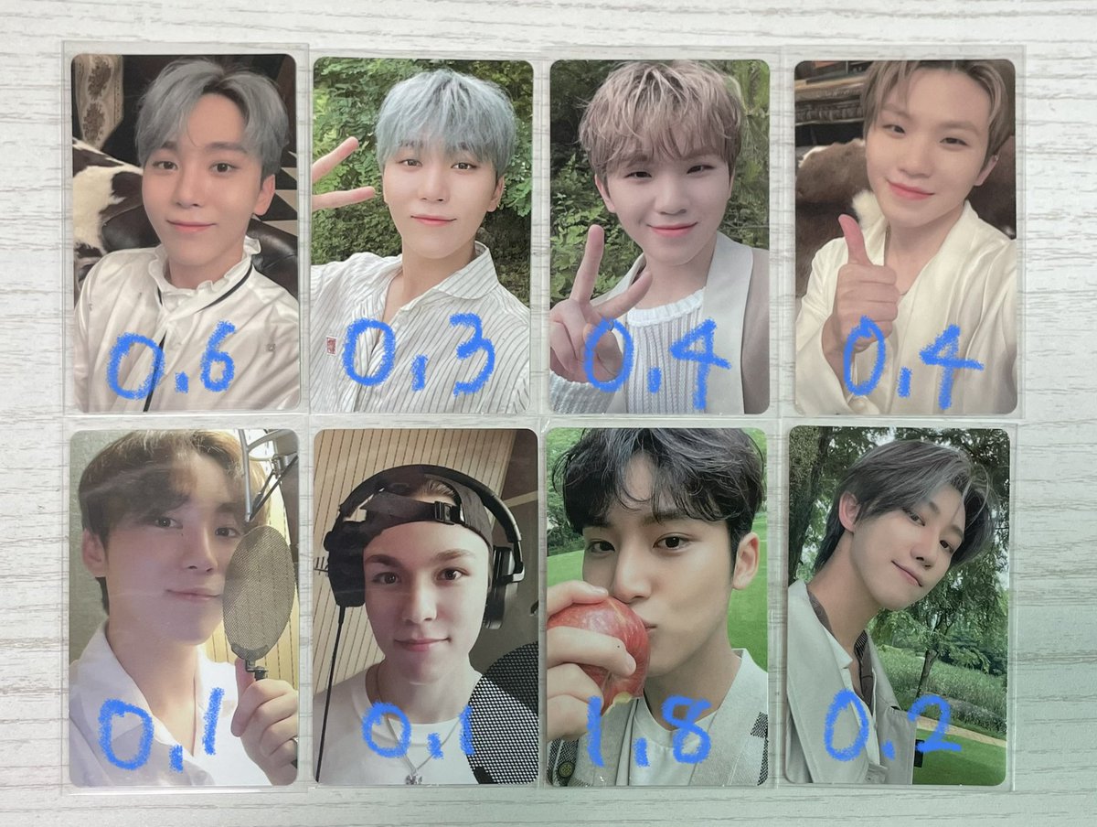 tpvhrj_'s tweet photo. 세븐틴 포카 양도
준미포 가격
하자 예민하신분❌🥲

승관우지버논민규디에잇사과세미콜론포토북소셜클럽녹음실 https://t.co/TYgiptO5U8
