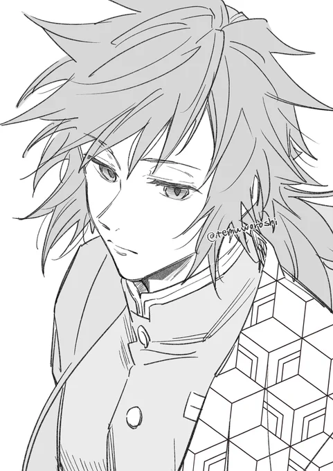 義勇さん落書き 
