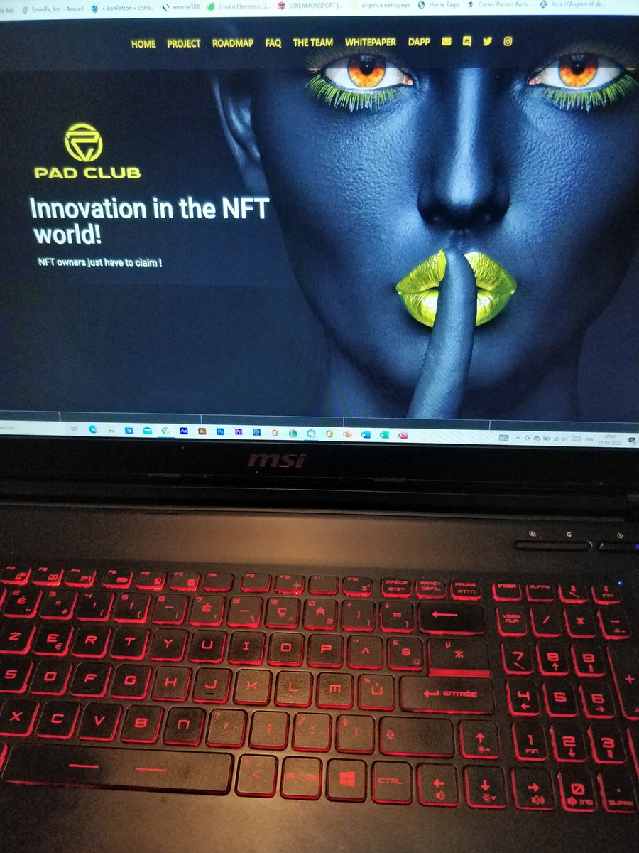 jimmymarechal38's tweet photo. When you look forward to the opening Time @PadClub_io  #NFT #NFTs #nftart #project #passiveincome #community #27March https://t.co/7OjUdtJ3Rj