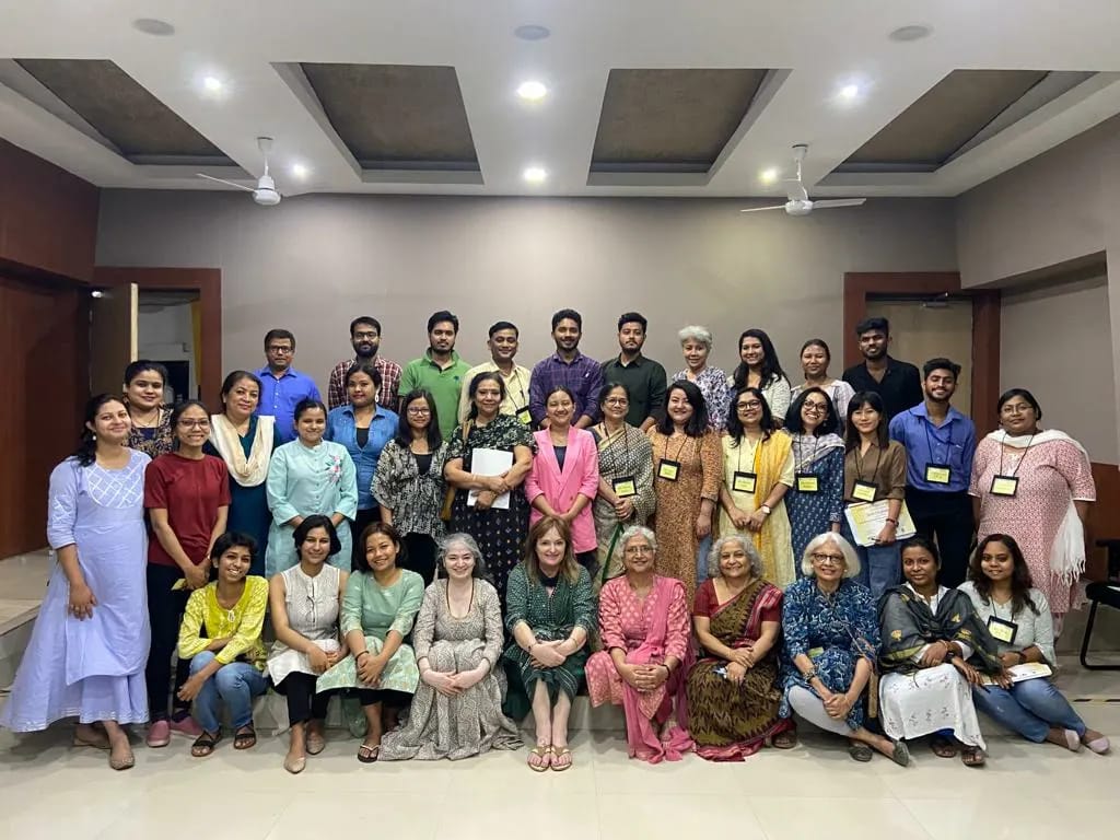 ShishuSarothi's tweet image. Several colleagues from Shishu Sarothi, along with 4 students from @TissGuwahati and 2 staff members of @BethanySociety attended an intensive and rigorous day long training course on #SocialRoleValorization (SRV), conducted by @KeystoneIndia on Friday, the 25th March 2022.
