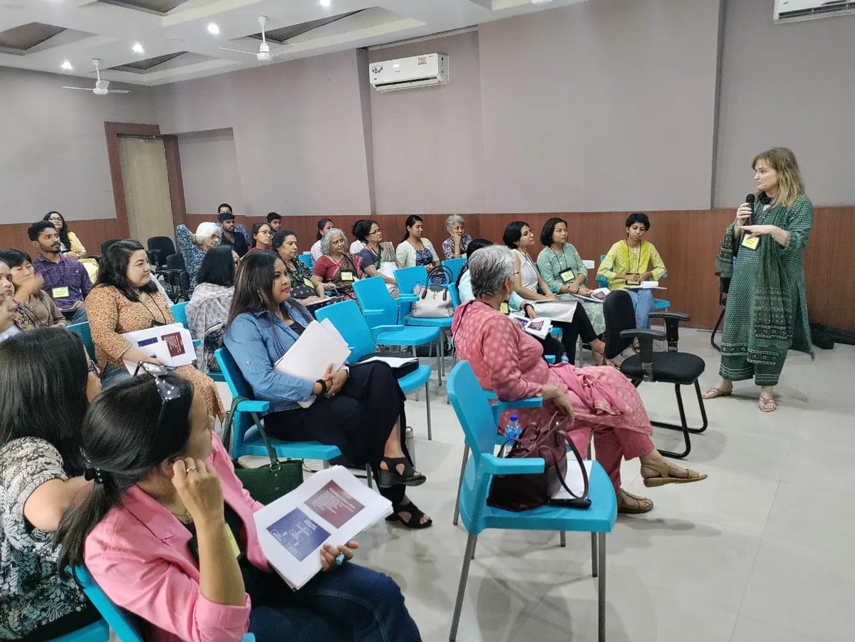 ShishuSarothi's tweet image. Several colleagues from Shishu Sarothi, along with 4 students from @TissGuwahati and 2 staff members of @BethanySociety attended an intensive and rigorous day long training course on #SocialRoleValorization (SRV), conducted by @KeystoneIndia on Friday, the 25th March 2022.