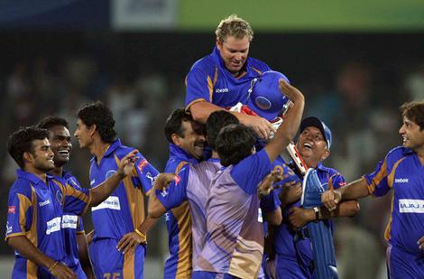 THREAD ON IPL WINNING WARNIE In IPL 2008, Rajasthan’s first game was ...