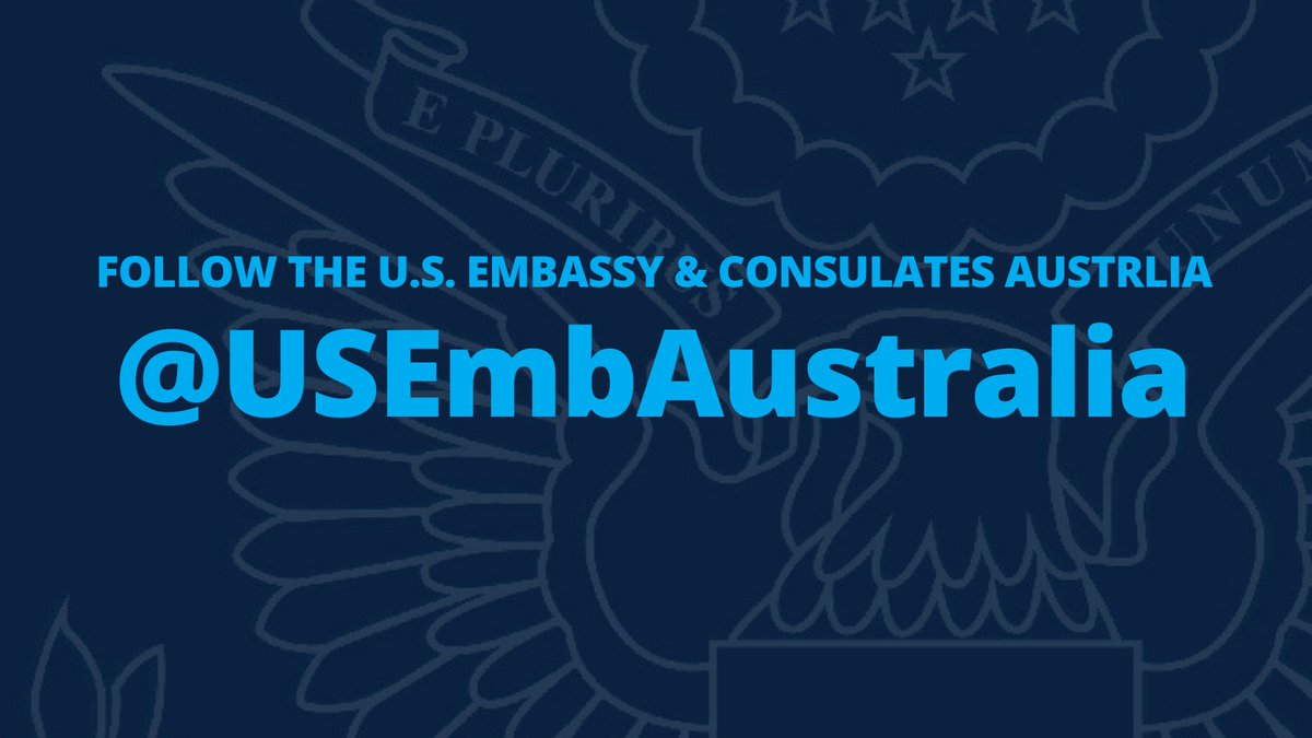 U.S. Consulate General Melbourne (@usconsulatemelb) on Twitter photo 📢 UPDATE 📢
We’re streamlining our Twitter presence in Australia to just one account - <a href="/USEmbAustralia/">U.S. Embassy Australia</a> - and we'll be deactivating this account in the coming days.
Follow us at <a href="/USEmbAustralia/">U.S. Embassy Australia</a> for all the #Melbourne and #USwithAUS news you need to know! 🇦🇺🇺🇸 📢 UPDATE 📢
We’re streamlining our Twitter presence in Australia to just one account - <a href="/USEmbAustralia/">U.S. Embassy Australia</a> - and we'll be deactivating this account in the coming days.
Follow us at <a href="/USEmbAustralia/">U.S. Embassy Australia</a> for all the #Melbourne and #USwithAUS news you need to know! 🇦🇺🇺🇸