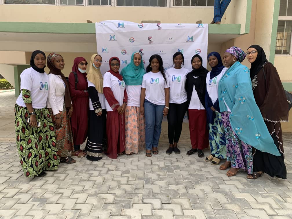 SCAAbuzaria's tweet photo. In Collaboration with She code Africa, Stem coders, Zaria Gdg Zaria, WTM Zaria we celebrated women's day by celebrating women in tech and teaching them tech skills. Happy International Womens day.
  #breaking the bias
 #IWD 2022 https://t.co/KqEvdzOrtP
