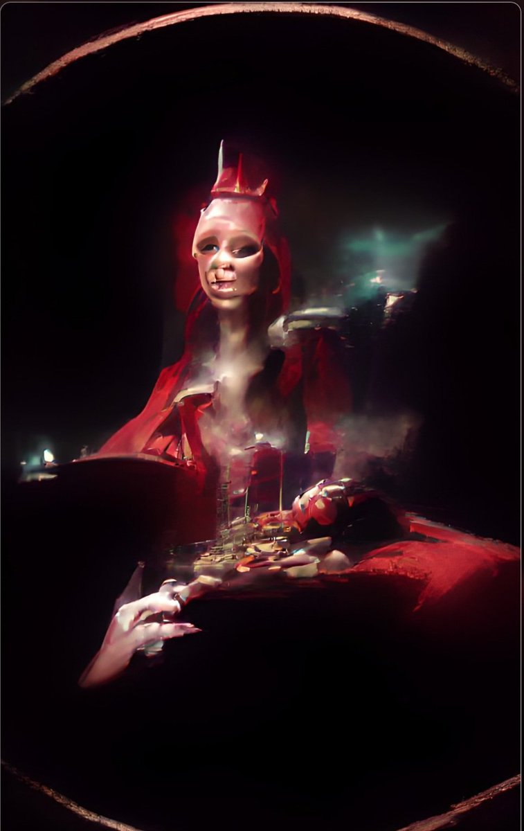 WrkHrd4it's tweet photo. Made a couple renditions of the #LSsigil today... #RedQueen #DKMU https://t.co/OUWjTb7FCu