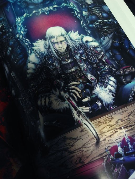 黒腐海の秘宝狩り ラジョウ
錬撃の大行軍
第三海の波濤巫女 エン・ハ(2枚)

相変わらず写真ヘタなので伝わらないかもですが、大判ですし印刷精度は非常に高いので是非ご覧下さい。特に錬撃の大行軍。よくこんなに描いたな自分。 