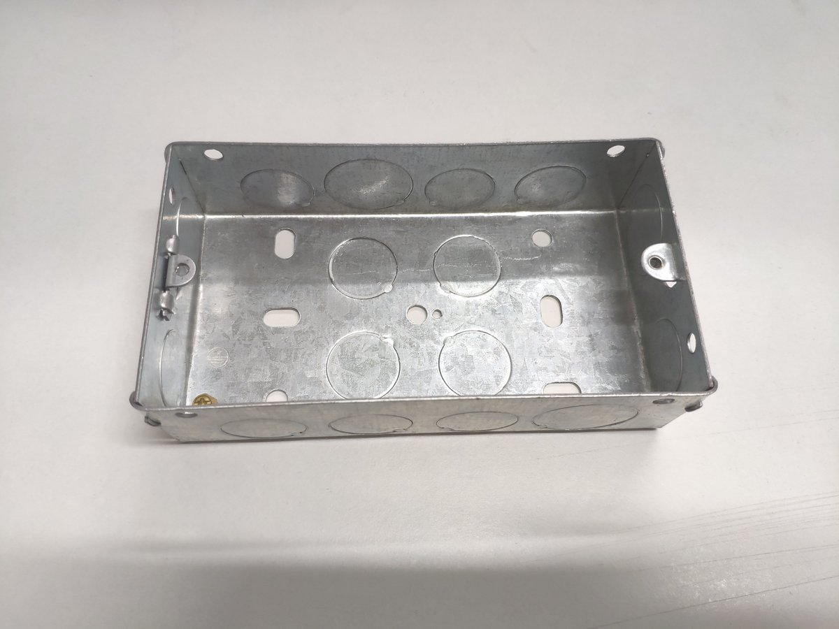 CSHONEST2020's tweet photo. Switch and socket boxes
Material: steel
Surface: Galv.
Available in different sizes of knockouts
#GIbox #switchandsocketboxes https://t.co/LbMxy8EAp7