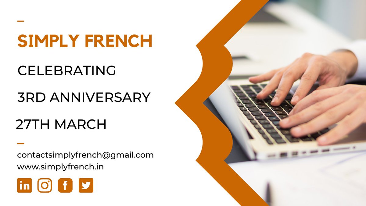 Simplyfrench3's tweet photo. We're THREE YEARS OLD !
Thank you for your love and support :) https://t.co/DZBPwLmBkM